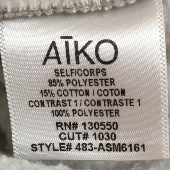 AIKO Floral Print Sweatshirt - Picture 8 of 9